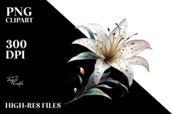 Lily with -Like Material, High-Quality PNG Product Image 2