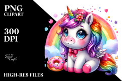 Cute Baby Unicorn PNG Product Image 2