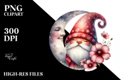 Cosmos Gnome with Big Hat, Transparent PNG Product Image 2