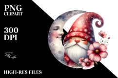 Cosmos Gnome with Big Hat, Transparent PNG Product Image 2