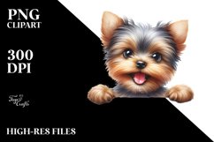 Cute Funny Yorkshire Terrier | Sublimation | Clipart Product Image 3