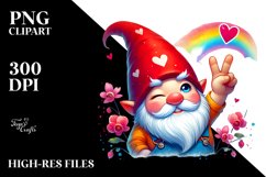 Winking Gnome PNG Product Image 2