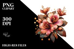 Stained Golden Watercolor Azalea Product Image 1