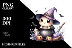 Fun Baby Turtle Halloween PNG Product Image 2