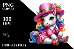 West Coast Swing Dancer Unicorn PNG Product Image 2