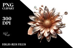 Abstract Glossy Daisy | Clipart Product Image 1