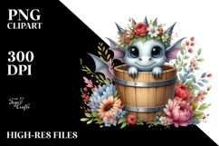 Cute Baby Dragon PNG Product Image 2