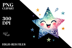 Smiling Star PNG Product Image 2