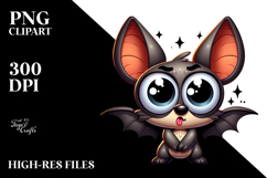 Funny Bat with Sunglasses, Transparent PNG Product Image 2