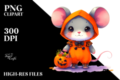 Simple Halloween Mouse Drawing, 20 oz Tumbler Product Image 2