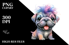 Expressive Baby Mastiff PNG Product Image 2