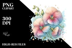 Wooden Stained Sweet Pea Transparent PNG Product Image 3