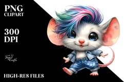 Cute Baby Mouse Dancing PNG Product Image 2
