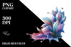 Abstract Snowdrop Transparent PNG Product Image 3