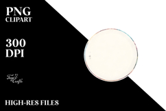 Colorful Horizontal Frame Gerbera | Clipart Product Image 2