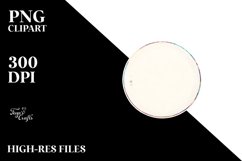 Colorful Horizontal Frame Gerbera | Clipart Product Image 3