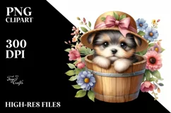 Cute Baby Dog PNG Product Image 3