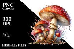 Detailed Mushroom PNG Product Image 2