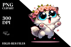 Exaggerated Cartoon Puppy PNG Product Image 2