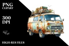 Rusty Van PNG Product Image 3