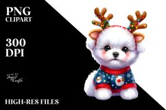 Baby Bichon Frise PNG Product Image 3