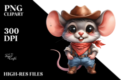 Baby Mouse Big Eyes Hat Bandana | Sublimation | Clipart Product Image 2