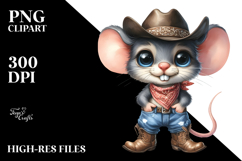 Baby Mouse Big Eyes Hat Bandana | Sublimation | Clipart Product Image 2