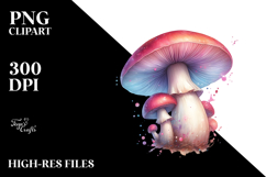Detailed Shiny Mushroom PNG Product Image 2