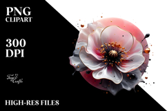 Abstract Poppy Material PNG Product Image 2
