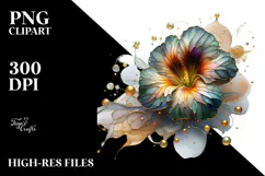 Glossy Nasturtium Made of , Transparent PNG Product Image 2