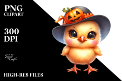 Cute Monkey Dressed for Halloween PNG Product Image 2