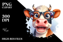 Funny Cow Portrait es Product Image 2