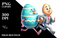 Running Bunny with Easter Egg Product Image 2