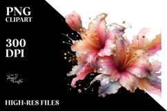 Abstract Glossy Azalea Material | Sublimation | Clipart Product Image 1