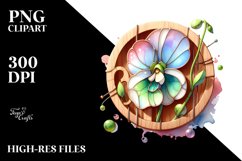 Wooden Stained Sweet Pea with Metallic Insertions | Product Image 3