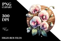 Wooden Stained Sweet Pea with Metallic Insertions | Product Image 1