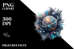 Abstract Artistic Cosmos Clipart Product Image 1