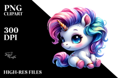 Cute Unicorn PNG Product Image 2