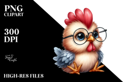 Funny Baby Rooster es Clipart Product Image 2