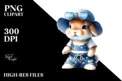Baby Bunny Beachwear PNG Product Image 2