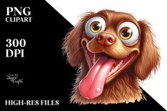 Crazy Looking Chesapeake Bay Retriever | Funny Watercolor Product Image 2