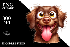 Crazy Looking Chesapeake Bay Retriever | Funny Watercolor Product Image 2