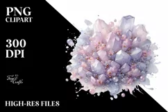 Detailed Pastel Glossy Lilac, Transparent PNG Product Image 3
