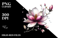 Magnolia Made of Material, Summer Splash PNG Product Image 2
