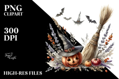 Halloween Broomstick PNG Product Image 2