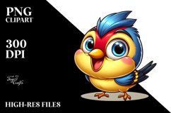 Colorful Goldfinch | Small Clipart Product Image 1
