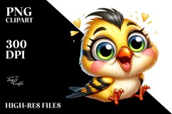 Colorful Goldfinch | Small Clipart Product Image 1