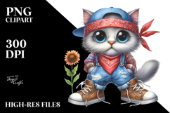 Funny Baby Hummingbird, Colorful Clipart Product Image 2