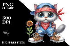 Funny Baby Hummingbird, Colorful Clipart Product Image 2