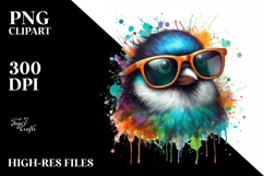 Quirky Colorful High Detail Sticker Product Image 1